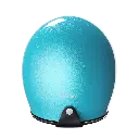 QUARTZ_Solid_GLITTER_helmet_turquoise_glossy_2_408-D01-I07.webp