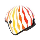 Helstons FLOWER HELMET Carbon EN-2206 WHITE (Orange-Red).webp