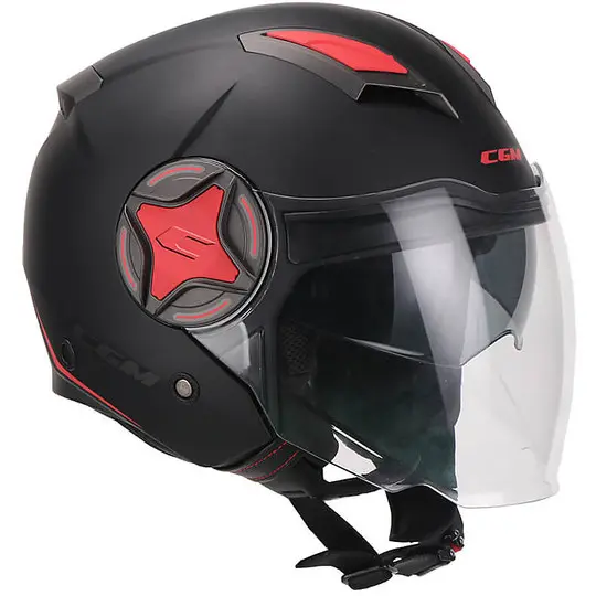 CGM 129X Illinois  - Sport Nero Rosso Opaco