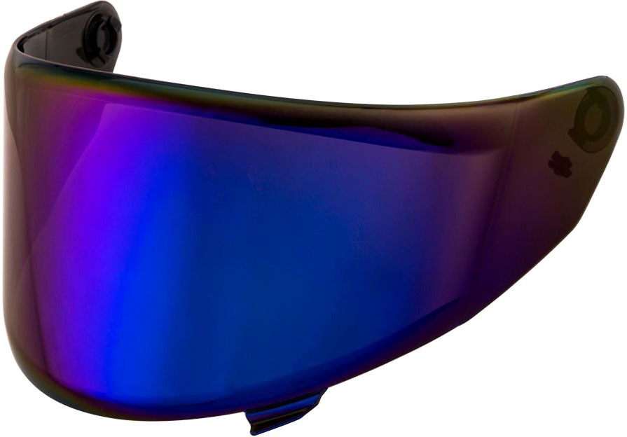 KYT Visiera R2R Blu Specchio