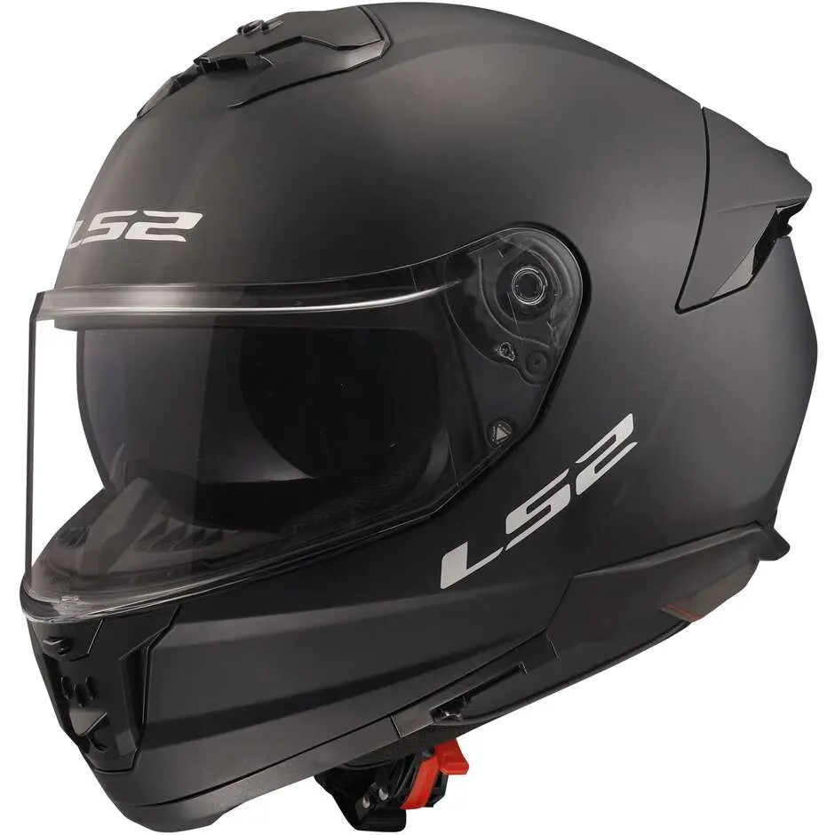 LS2 FF808 Stream II Solid Black