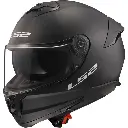 LS2 FF808 Stream II Solid Black