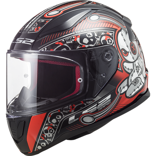 LS2 FF353J Rapid Mini - Voodoo Red BAMBINO/A