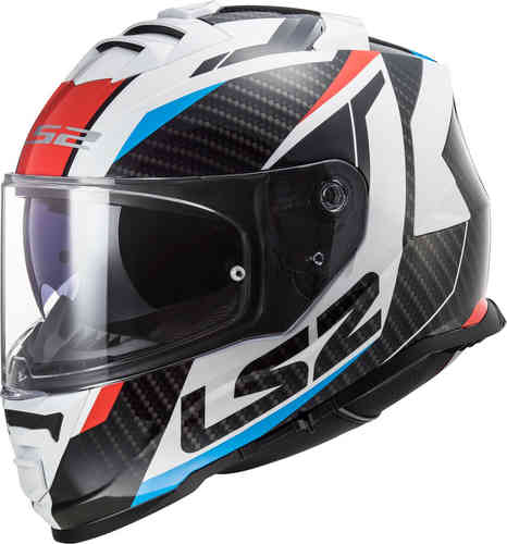 LS2 FF800 Storm II - Racer Rosso Blu