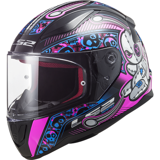 LS2 FF353J Rapid Mini - Voodoo Pink BAMBINO/A