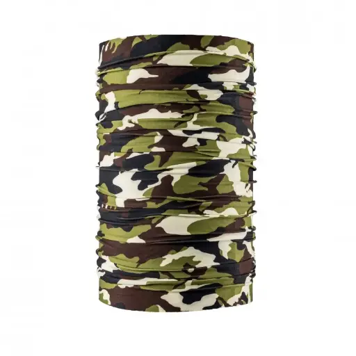 Kedra-T -  Scaldacollo Tubolare Multiuso - Green Camo 01-18