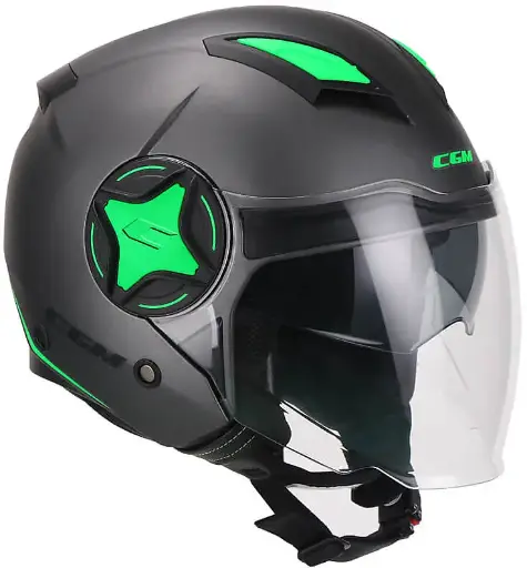 CGM 129X Illinois  - Sport Nero Verde Opaco