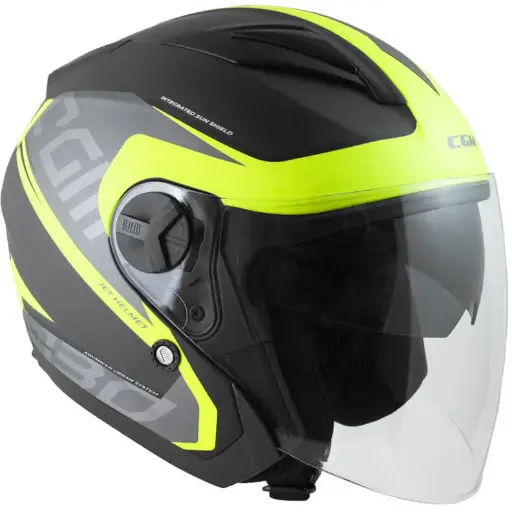 CGM 130S Apache - Nero Giallo Fluo